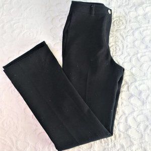 Michael Kors Black Pant Mid Rise Straight Leg